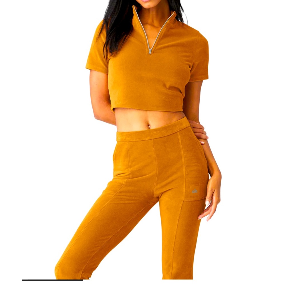 Micro corduroy set-worn once